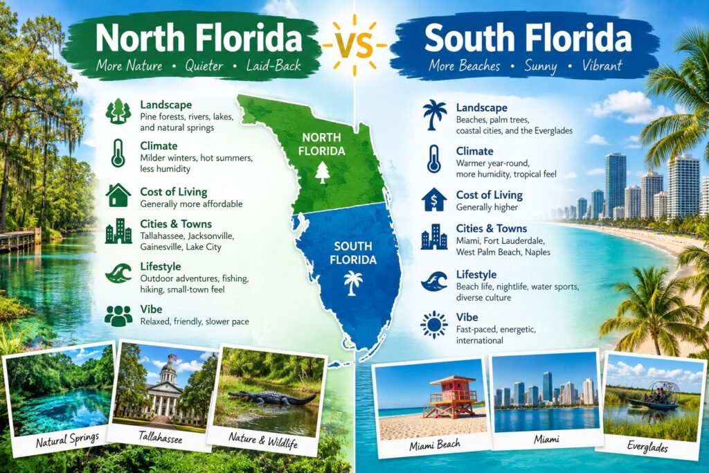 North vs South Florida